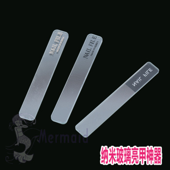 工厂直销 指甲锉 纳米玻璃指甲锉 亮甲神器 _邦