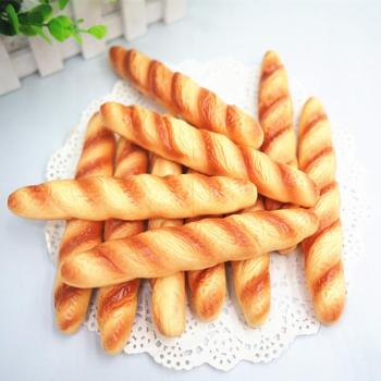 创意面包圆珠笔 新奇特热狗长条面包造型工艺