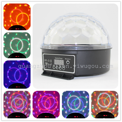 Factory Direct Sales Stage Lights Led Light 6 Colors 3W Digital Crystal Ball