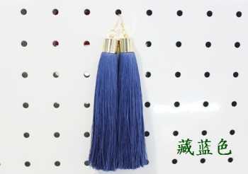 纯手工制作 高档冰丝流苏吊穗DIY饰品材料配件