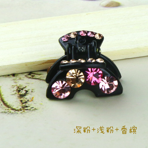 korean temperament hair accessories diamond-embedded small grab clip simple fashion bangs clip barrettes