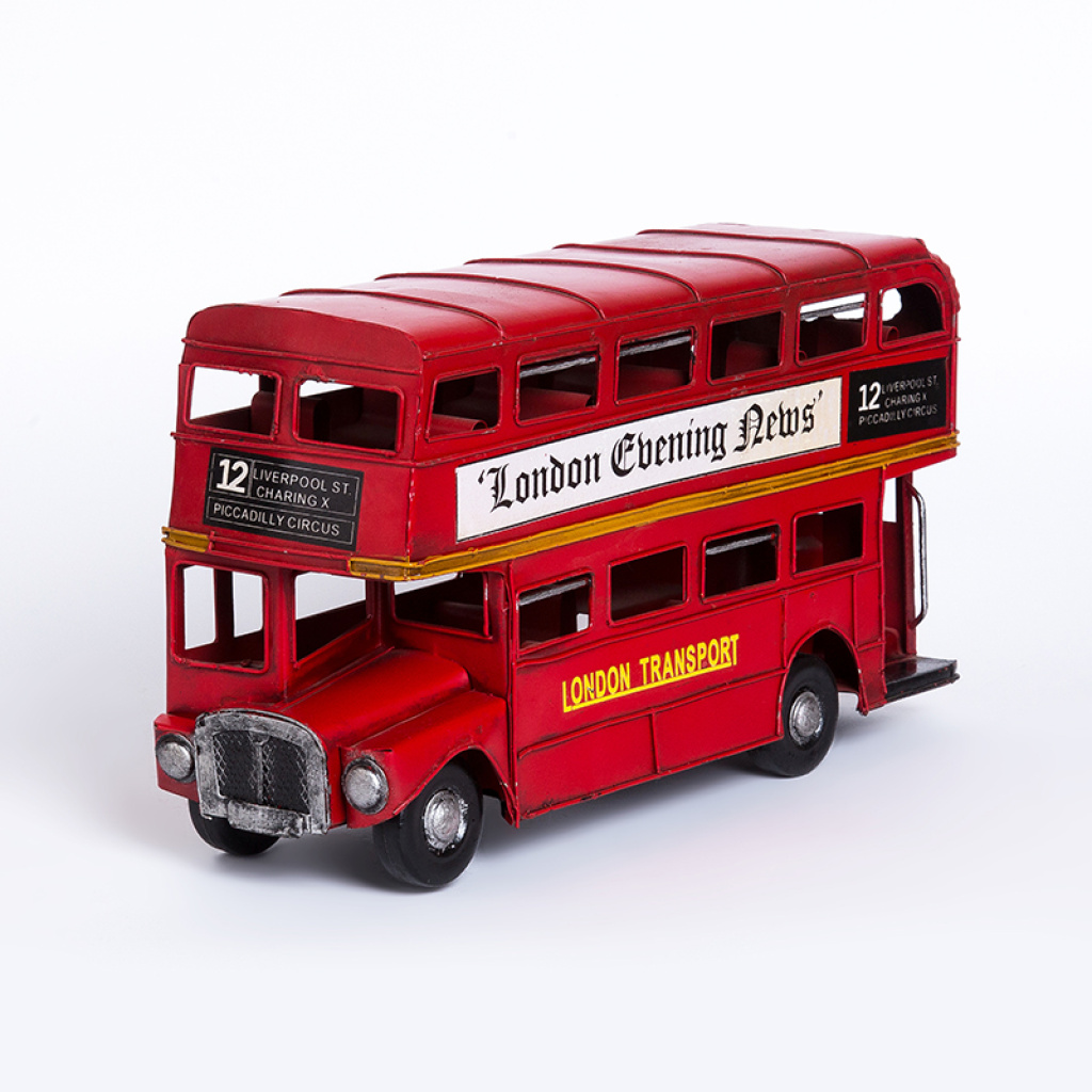 the london double decker bus master ornaments