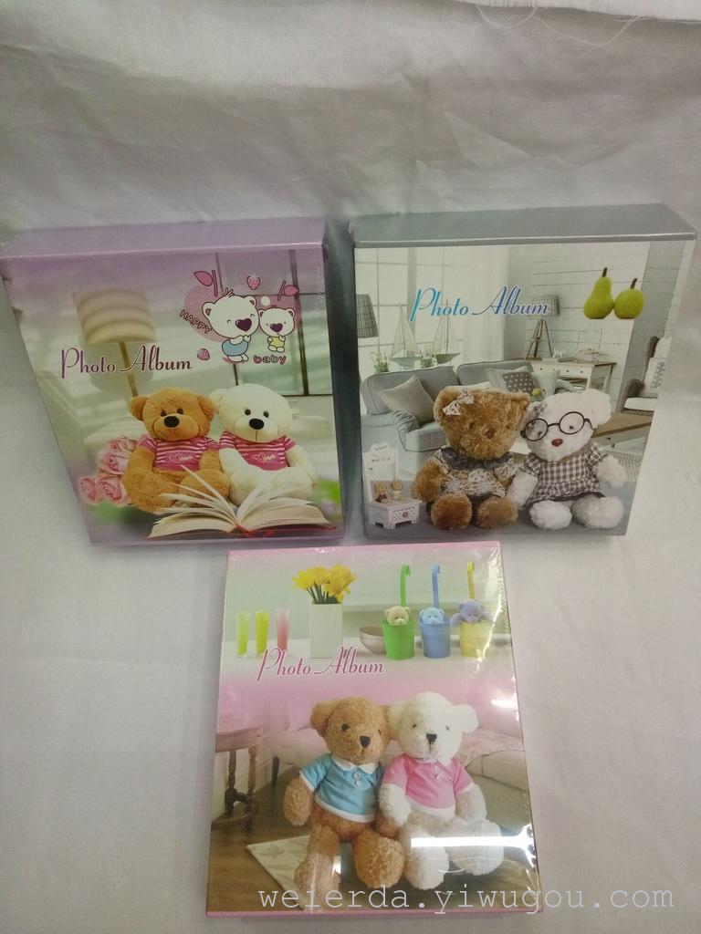 新款盒装精品7寸40张相册家庭成长纪念影集