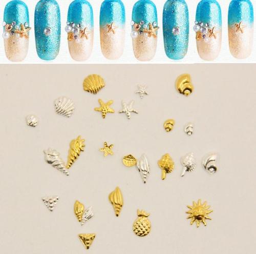 nail copper jewelry wholesale ocean wind starfish fingernail decoration accessories