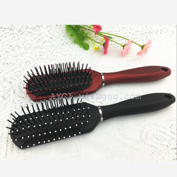 厂价直销美发专业梳 排骨按摩气囊梳 排骨梳 黑
