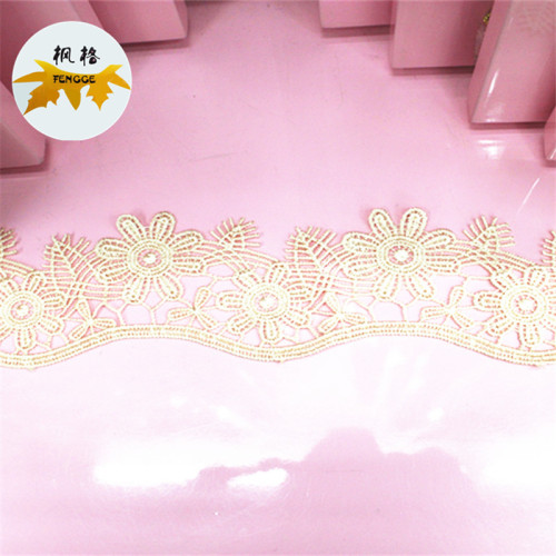 factory direct sales exquisite water soluble embroidery lace bridal headwear clothing accessories