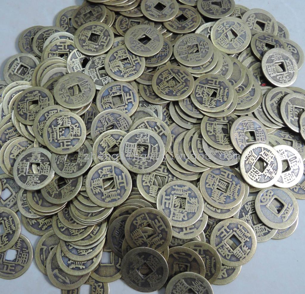 清朝乾隆铜钱仿古钱币 十帝铜钱 质量好的铜钱 加厚
