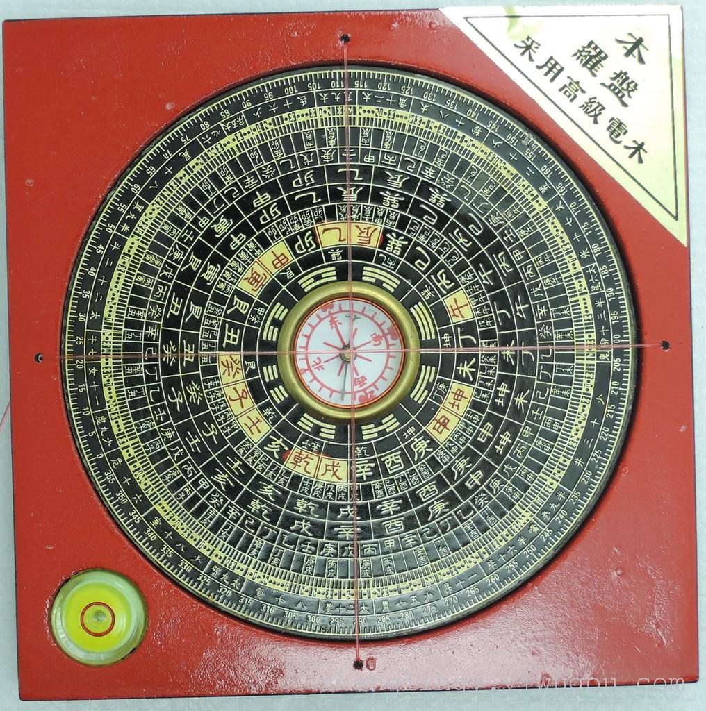 三寸风水罗盘测量工具 三合罗盘 三元三合综合