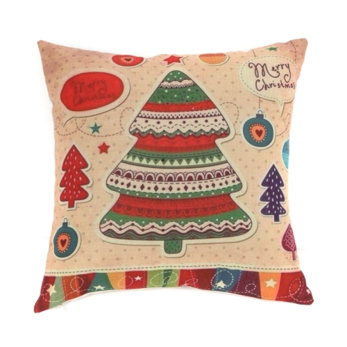 stall goods hundreds of millions of christmas linen pillow cover european home decoration fashion generous cushion