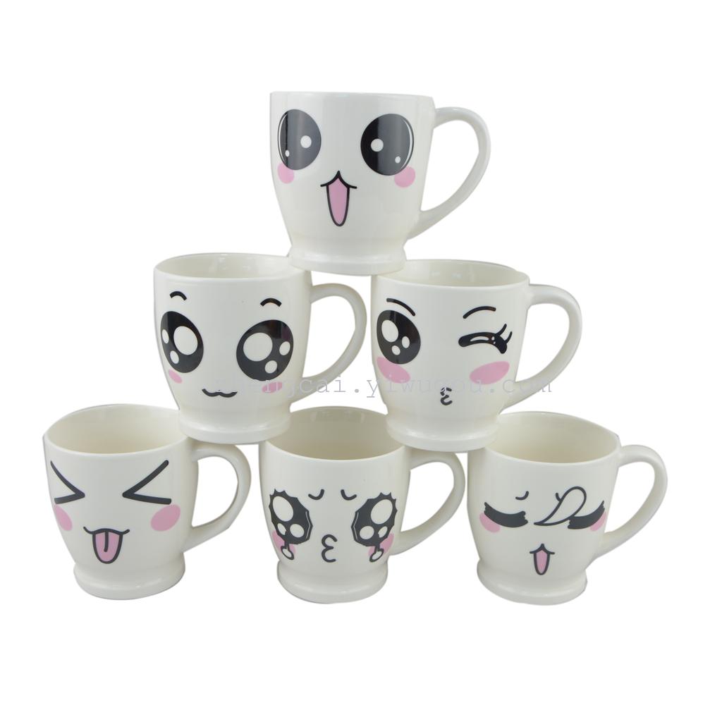 新款陶瓷咖啡烤花杯　广告促销陶瓷杯　礼品杯