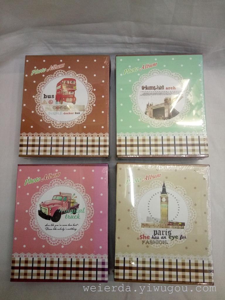 精品盒装纪念影集6寸40张宝宝成长相册