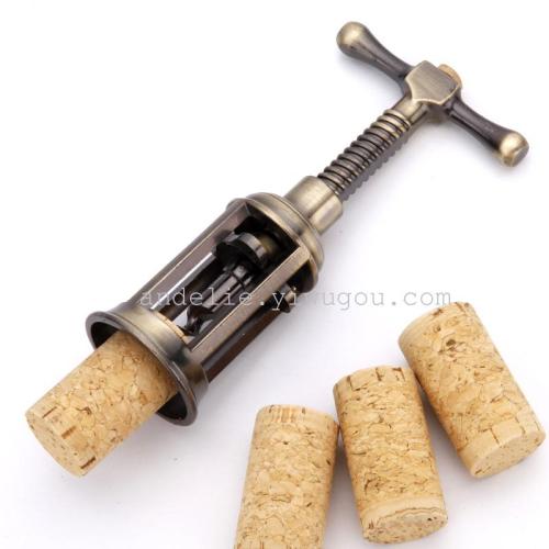 Propeller Design Imitation Bronze Wine Corkscrew Customization