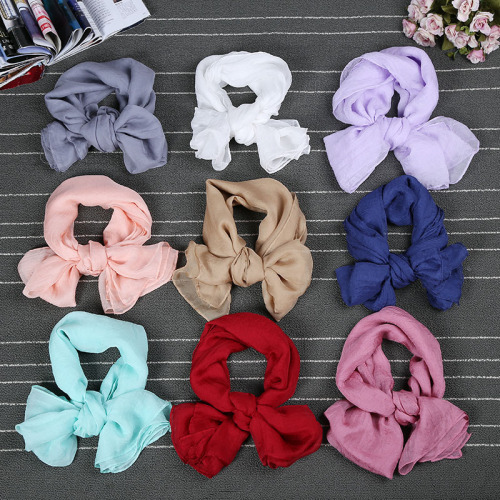 Korean Style Spring and Summer Women‘s Lengthened All-Match Shawl Scarf Anti-DDoS Air Conditioning Beach Towel Shawl