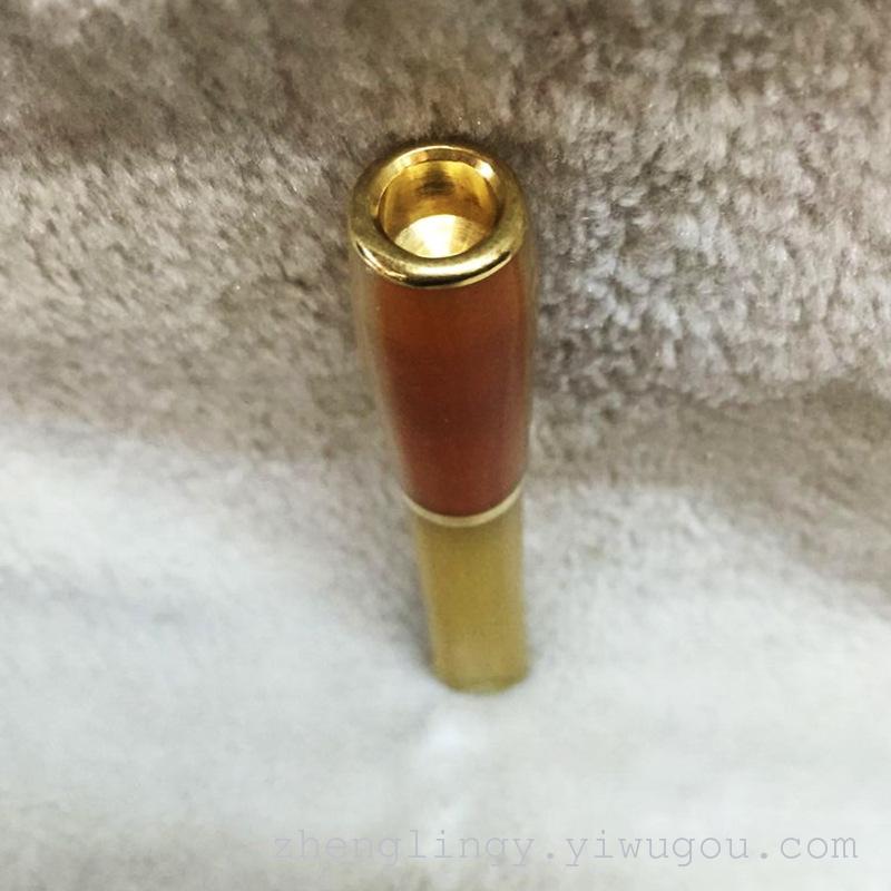 牛角烟嘴 非洲牛角滤芯型烟嘴双重循环过滤烟嘴可清洗