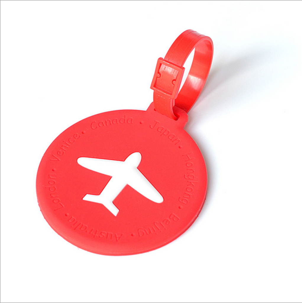 硅胶行李牌 旅行箱包托运飞机行李箱标识牌登机牌标识牌旅游用品