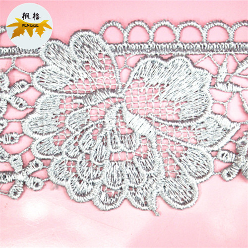 factory direct sales high-grade water-soluble embroidery lace skirt tail skirt waist paving