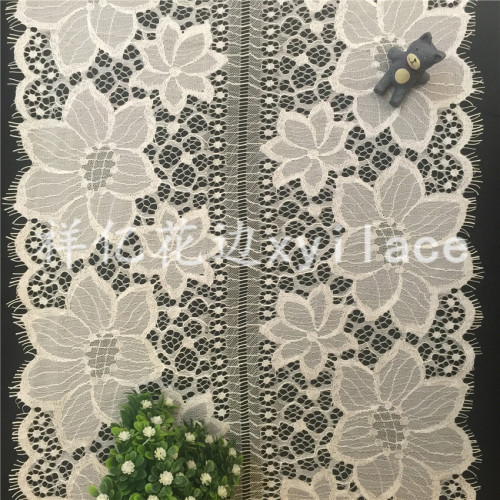 eyelash lace fabric lace clothing accessories factory spot j050