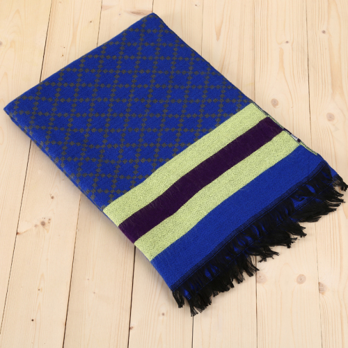 factory direct sales prism plaid fashion short tassel scarf with various colors