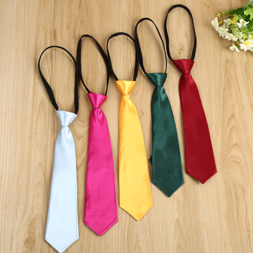 Factory Direct Sales Polyester Monochrome Sling Tie Fashion Wedding Casual and Multi-Purpose