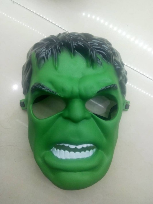厂家直销万圣节装扮面具 美国队长钢铁侠绿巨
