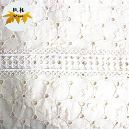 factory direct water soluble embroidery lace bilateral circle square children‘s polyester lace