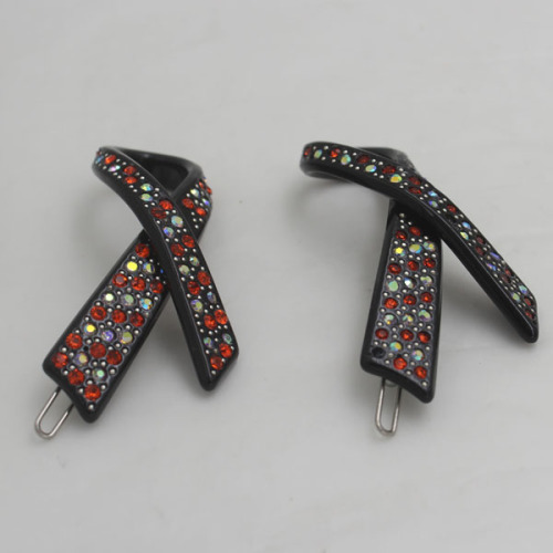 bow edge clip korean style ornament acrylic barrettes wholesale