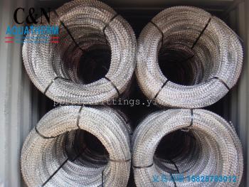 刀片刺绳 机场防护刺绳 监狱防护刺绳 小区防护