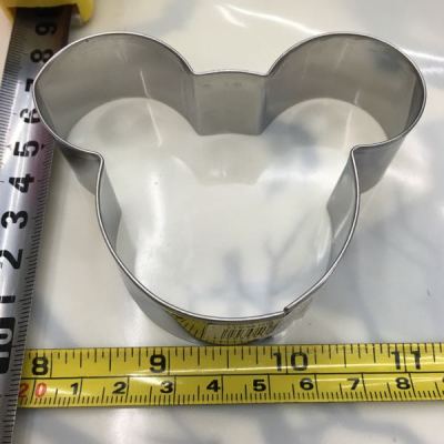 Stainless steel cookie mould - Mickey Mouse head