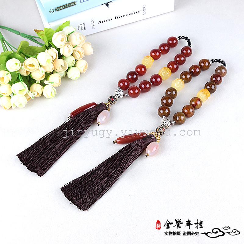 车内挂件高档琉璃汽车挂饰载装饰品精品挂件