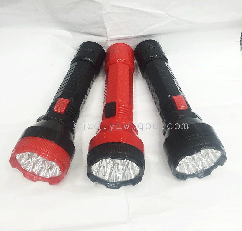 Leiming Rechargeable Flashlight， Led Plastic Flashlight， brazil Flashlight