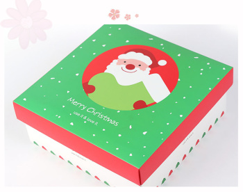 厂家直销 韩式DIY圣诞礼盒 礼品盒批发 圣诞节