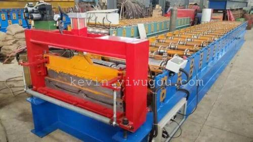 tile press， color steel tile machine， tile press machine， available for 10 years， high quality， exported to europe and america