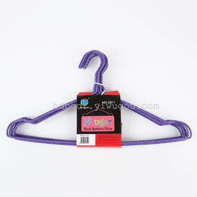 0811 multi function non skid clothes hanger with multi function and non slip clothes for children