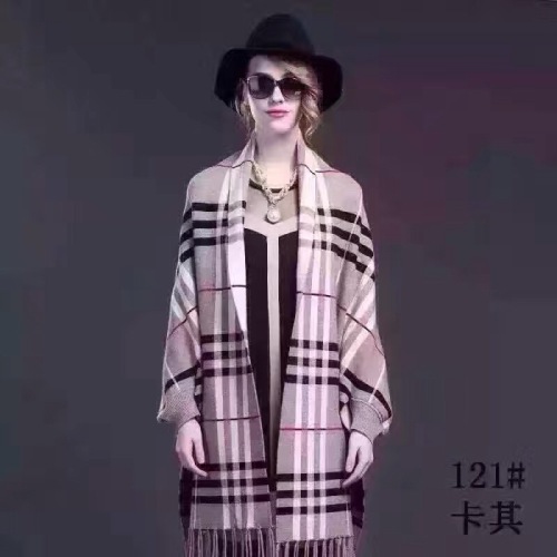 2016 Popular Core-Spun Yarn Plaid Autumn and Winter Batwing Shirt Shawl with Sleeves