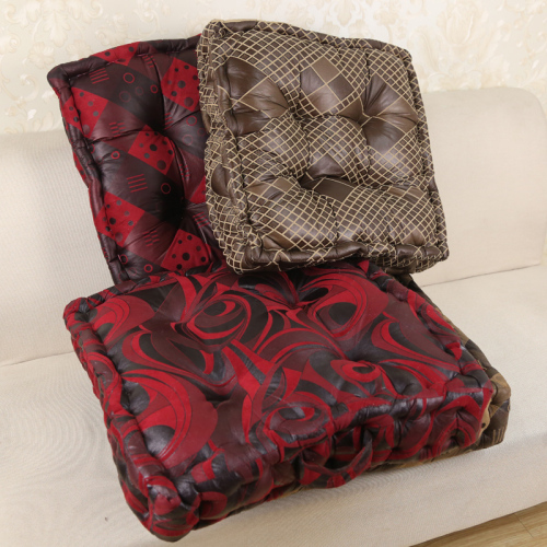 stall cushion frosted leather fat cushion sofa cushion floor cushion kneeling cushion