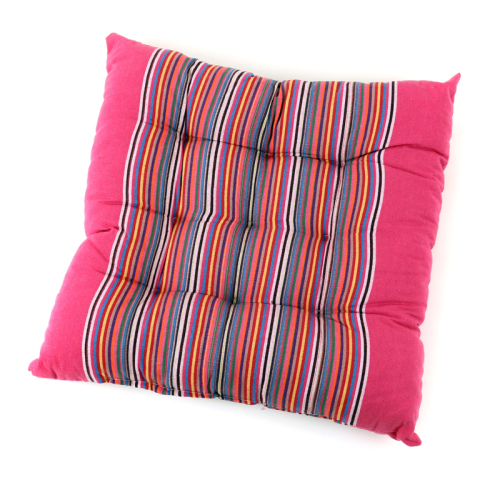 Stall Yarn-Dyed Striped Nine-Needle Seat Cushion Office Cushion Dining Chair Cushion Sofa Automobile Cushion