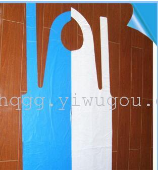 PE disposable apron, color size can be customized