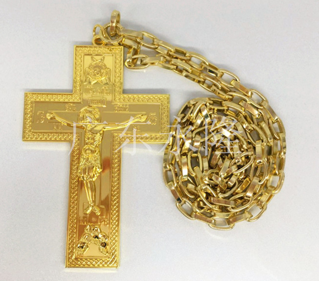 挂件十字架摆件基督徒礼物吊坠 基督教工艺礼品 项链
