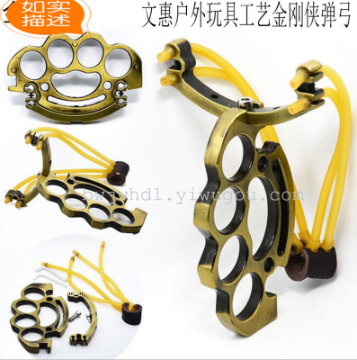 Wholesale boxing buckle slingshot / iron four with an iron fist / Katar