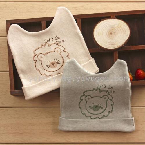 new infant fetal cap baby single layer cartoon printing baby cap children‘s cap maternal and child supplies foreign trade