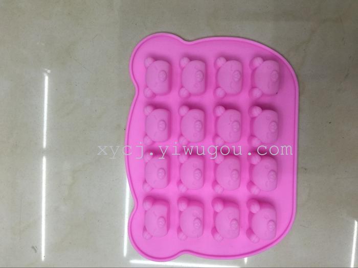 硅胶模KT猫凯蒂猫新款正品巧克力模熊迪斯尼维尼熊 pic 1