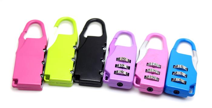厂家直销 3位码 拉杆箱密码锁 箱包密码锁_义乌