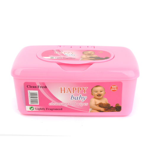 Boxed Wipes 100 Pumping Baby Wet Tissue Paper Baby Hand Mouth Cleaning Wipes Factory Wholesale