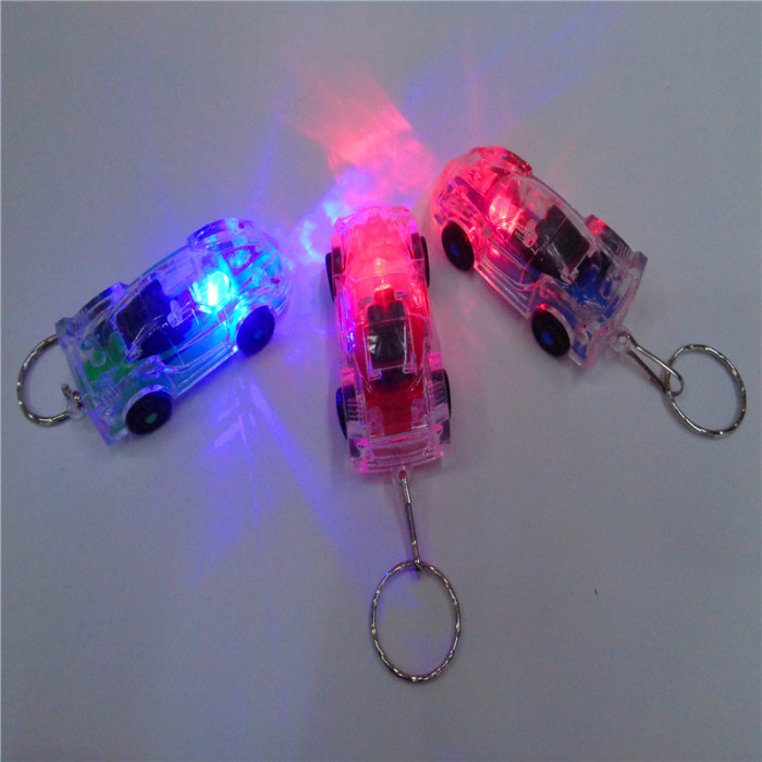 儿童塑料玩具手电筒 赠送礼品LED钥匙扣小夜灯 发光挂件215小汽车详情4