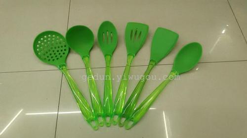 specializing in the production of plastic handle silicone spoon series
