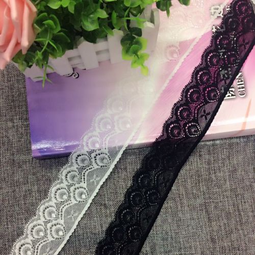 elastic lace two-tone lace clothing accessories special