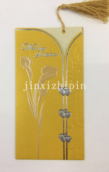 厂家直销国内外各种中高档邀请函,红包,信封等