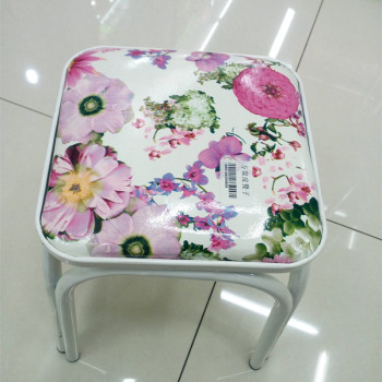 四腿时尚豪华方盘皮凳 居家用品 儿童凳_ 南北