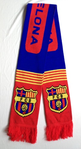 Factory Direct Sales National Teams Fans Football Club Team Knitted Scarf