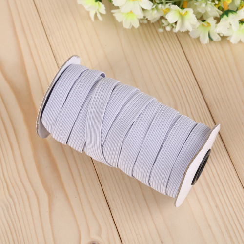 factory direct sales 1.2cm imported elastic band strong elastic band ribbon elastic band horse belt elastic